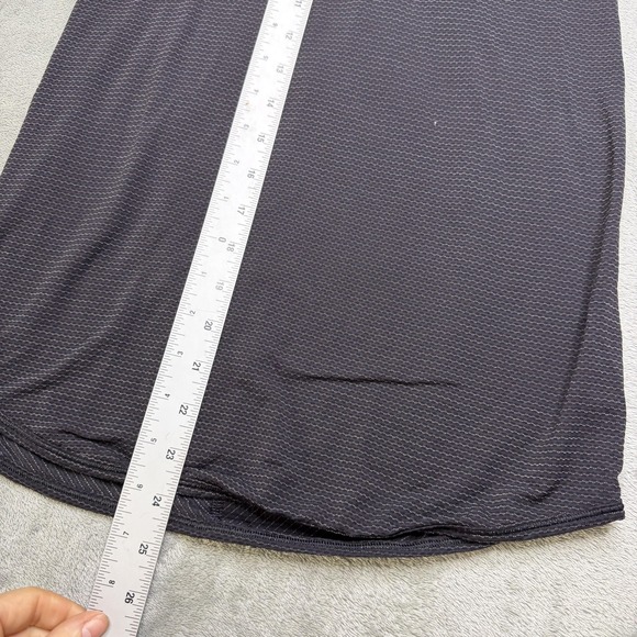 Lululemon Tank Top Womens 6 Black Striped Scoop Neck Racerback Athletic Yoga - Picture 2 of 9